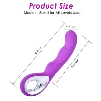 10 Velocidades de Silicona USB Recargable Impermeable AV Varita masajeador de Punto G Vibradores Erótico de gran alcance Clítoris Vibrador Juguete del Sexo para las Mujeres