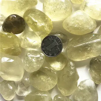 100 g 20-50mm Natural Citrino Amarillo de Cristal de Cuarzo Piedras de Gran Cristal de Cuarzo Espécimen Natural de las Piedras y Minerales