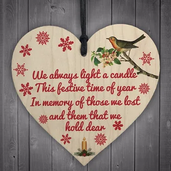 10PCS la Luz de la Vela de Navidad Memorial de Duelo Robin Pájaro que Cuelga de la Placa de Navidad Decoración del Árbol de Signo Casa de Disfraces DIY Decoración