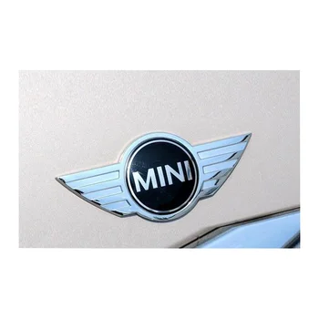 10Pcs/lot Mini Logotipo de Coches en 3D Pegatinas de Metal Emblemas para la Delantera del Coche Insignia con el Logotipo de 3M adhesivo para el Coche Insignias Emblema de la Decoración
