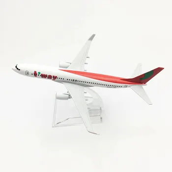 16CM 1/400 ESCALA B737 Corea t'way de línea aérea de avión de juguetes de modelos de aviones fundido aleación de plástico plano de regalos para niños
