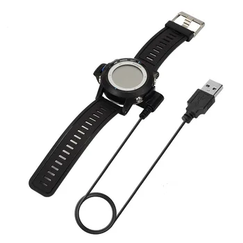 1m Cargador USB para el Garmin D2 Bravo/fenix2 Deporte de la banda de Reloj de Reemplazo de la Base de Carga Dock Cable para Garmin fenix/Tactix/Quatix
