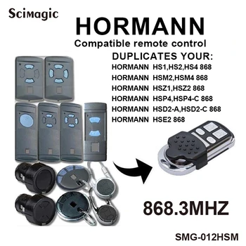 1pcs Hormann HS1 HSM2 HSM4 HSE2 Clon de control remoto,HORMANN 868.3 mhz garaje de comando,de control de puerta,control remoto duplicador