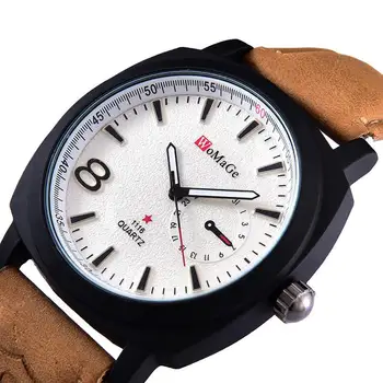 2016 el Nuevo Negocio de la Moda Casual relojes de los Hombres de Lujo de la Marca WoMaGe reloj de Cuarzo de Hombre al aire libre escalada Deportiva Militar relojes de pulsera
