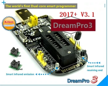 2021+ DreamPro3 Copia sin conexión USB BIOS de la Placa madre Flash SPI 25 Programador USB Link Quemador SPI Programmeur