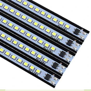 220V LED Rígida de la Tira de Luces de 2835 SMD LED, Luz del Gabinete del muestra Gratis de la Barra del Led de Luz de 50CM 10pcs/lote