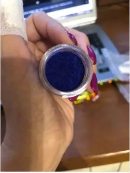 24 de terciopelo flocado de polvo de fibra conjunto de 24 Colores de Uñas de Arte de pulir la Uña Herramientas de Manicura de Terciopelo Flocado en Polvo