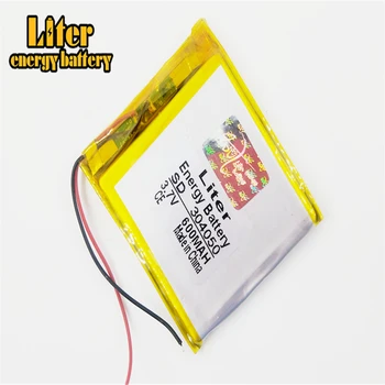 3.7 V 600mAh de Polímero de Litio LiPo Batería Recargable 304050 Para Mp3 MP4 GPS PSP DVD Taringa Juego de la cámara de reloj Inteligente altavoz
