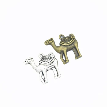 30pcs Camello Encantos DIY de la Joyería Colgante de Ajuste Pulseras Collares Aretes de Artesanías hechas a Mano
