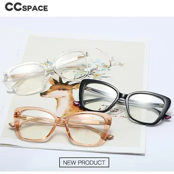 48063 Personalizada de Alta Tacones de Plástico Núcleo de Titanio Gafas de Marco para la Mujer Óptica de la Moda de Cristales de la Computadora Plana de la Lente