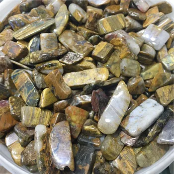 50g atural Pietersite de cristal de cuarzo de grava cayó de chips de piedra triturada de piedras preciosas para la jardinería