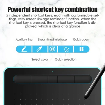 8.3×5.5 pulgadas de la Tableta, Tableta Digital Para el Juego de Dibujo 8192 Nivel Tableta de Dibujo Tablero de Escritura de la Almohadilla de iOS Android Windows
