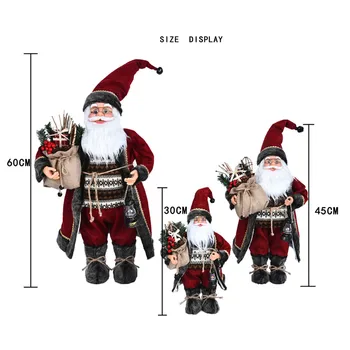 Adornos De Navidad Para La Casa Grande De Santa Claus Sin Rostro De La Muñeca De Los Niños De Navidad Año Nuevo Regalo De Navidad Natal Nuevo Año 2021