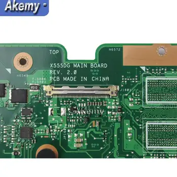 Amazoon X555YA placa base 4G A6-7310 Para Asus X555DG X555YA X555Y de la placa base del ordenador portátil X555YA placa base X555Yi placa base testok