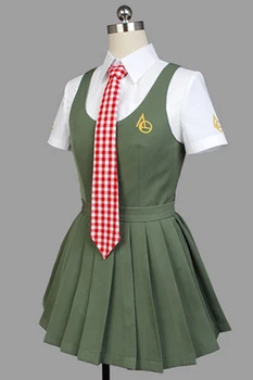 Anime Super Dangan Ronpa 2 Danganronpa Mahiru Koizumi Traje de Cosplay Uniforme de la Escuela, la Camisa Blanca Falda Para las Mujeres Traje y la peluca