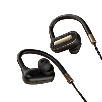 Auricular Bluetooth inalámbrico de Reducción de Ruido de los Deportes de la prenda Impermeable de los Auriculares Estéreo Mini Oído-gancho para Auriculares de botón del Auricular