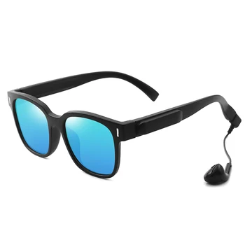 BINGKING de Alta Calidad en 4 Colores Auriculares Bluetooth Gafas de sol de los Hombres Polarizadas TAC Material de Lentes de 6988 Protección UV400 Gafas