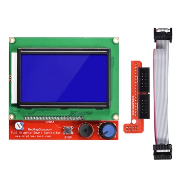 BIQU 12864 Panel de Control del LCD del Controlador Inteligente de RAMPS1.4 LCD RepRap MKS GEN L Apoyo de la Junta de Control para la Impresora 3D