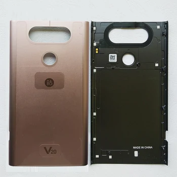 BO el Logo De LG V20 Metal 후면 하우징 de la caja Trasera Cubierta de la Batería V20 Con NFC de nuevo Caso
