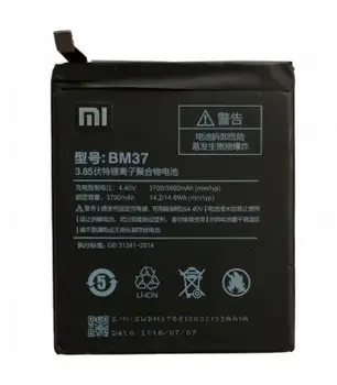 Batería de piezas de repuesto Modelo neutro BM37 repuestos para Xiaomi Redmi MI 5S Plus