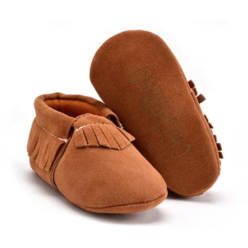 Bebé zapatos niño niñas niño zapatillas, mocasines bebé botines de PU de Gamuza bebe primer paso andador para bebé recién nacido zapatos de suela suave