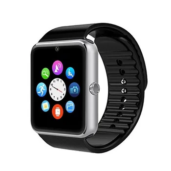 Bluetooth Reloj Inteligente GT08 Bluetooth Con Passometer de la Cámara de la Tarjeta SIM Llamada Smartwatch de Apple Para el iphone IOS Android Teléfono