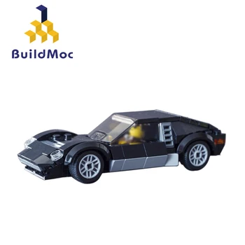 Buildmoc Lam borghini Miura Super Coche de Carreras de Ajuste Technicle Modelo de Kits de Ladrillos para la Construcción de Bloques de Juguete de Niño de Regalo