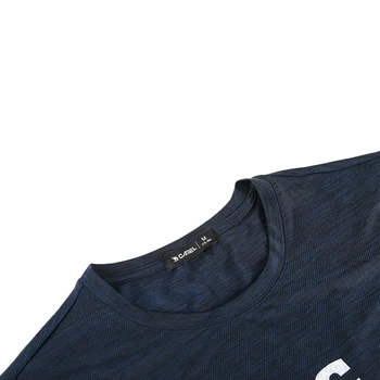 CAMELLO Deportes al aire libre Casual T-shirt para Hombres de Verano de la Moda Nueva Tendencia de la Impresión Cómodo, Transpirable O-cuello de Senderismo camiseta Masculina