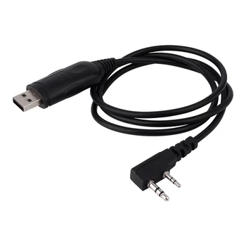 Cable de Programación USB para Baofeng UV-5R 888S para Kenwood Radio Walkie Talkie Accesorios Con Unidad de CD
