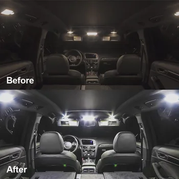 Canbus Para Toyota Tundra 2007-2018 2019 2020 Vehículo LED Interior de la Cúpula Mapa de la Luz de Placa de matrícula de la Lámpara Kit de Coche Accesorios de Iluminación