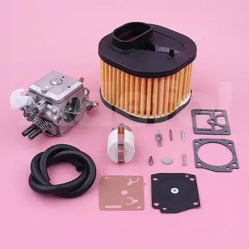 Carburador Filtro de Aire Carburador Kit de Reparación Para Husqvarna 372XP 372 XP Pesado Manguera de Combustible 503281801, 503283203