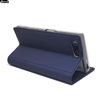 Caso para Sony Xperia X Compacto Flip Cubierta de la caja del Teléfono Magnético de adsorción Cubrir Super delgada Mate Toque