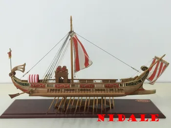 Clásico de madera de barco de Vela kit de modelo a Escala de 1/50 de la antigua Roma modelo de buque
