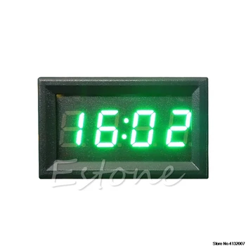 Coche 12V/24V Accesorio de la Motocicleta Panel del Reloj de digitaces de la Pantalla LED de NUEVO