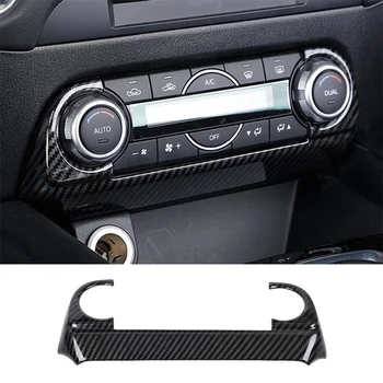 Coche Estilo Accesorios Para Mazda CX-5 CX5 CX 5 2017 2018 Interior, Aire acondicionado Botones de cambio de Cubierta de la Moldura del Panel de Control Frontal