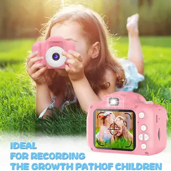 Cute Mini de Fotos Digital de Vídeo de 1080P de la Cámara de 2.0 Pulgadas de Pantalla HD Pequeño Juguete de la Videocámara la Videocámara Micro de la Cam a los Niños el Mejor Regalo