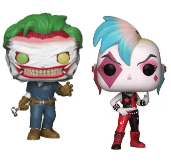 DC Escuadrón Suicida Joker & Harley Quinn Muerte de la Familia de Punk Ver. Figura De La Colección De Vinilo Muñeca Juguetes De Modelos