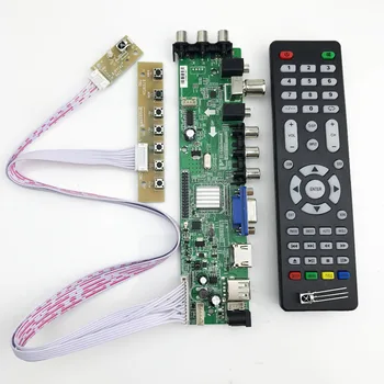 DS.D3663LUA.A81 DVB-T2 DVB-T, DVB-C digitaces TV LCD controlador de la junta de 15 32pulgadas Universal TV LCD de la Junta de+7 clave de la junta 36637