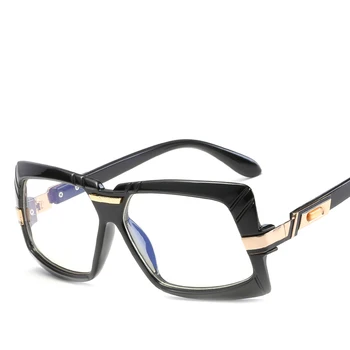 De alta calidad de las mujeres de la moda de 2018 muelle de gafas de sol de leopardo transparente grandes cuadrados de gran tamaño gafas de sol de oculos de sol feminino