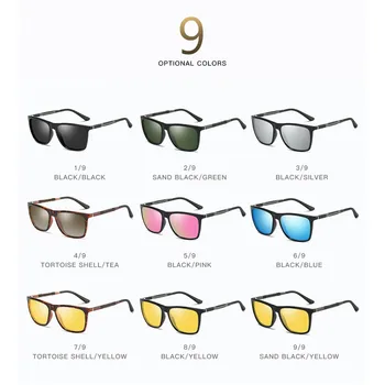 De aluminio Magnesio HD polarized Gafas de sol de los Hombres de Espejo de Conducción Gafas de Sol 2020 de la Marca del Diseñador de Rayos Gafas de sol para Hombres, Mujeres
