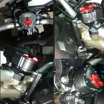 De aluminio de la Motocicleta Amortiguador de Dirección Para Yamaha MT-09 FZ09 MT FZ 09 MT09-2018 Estabilizador de Amortiguadores Soporte Kit de Montaje