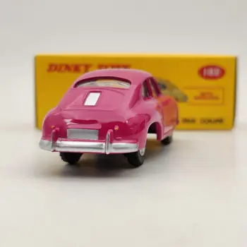 DeAgostini 1/43 Dinky Toys 182 De la P~sche 356A Coupe de color Rosa Modelos Diecast Automóvil