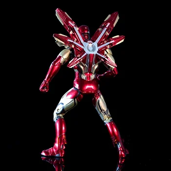Disney Juguetes de Marvel Los Vengadores 4 MK85 Iron Man Pimienta Par de Batalla Ropa Muebles figuras de Acción, Juguetes de modelos con Caja de Regalo