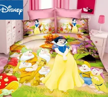 Disney Moana solo el tamaño de la ropa de cama para niños cama decoración doble edredón colcha cubre plana de la hoja 3/4pcs textiles para el hogar envío gratis