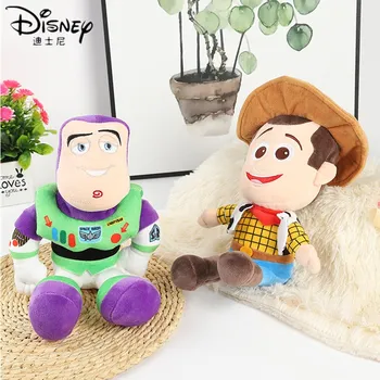 Disney Pixar Película de Toy Story 4 Woody, Buzz Lightyear de la Felpa Muñeca de Juguete de Peluche Suave de Cumpleaños Regalos de Navidad, los Juguetes para los niños de los Niños