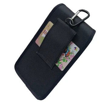 Doble teléfono de la célula Paquete de la Cintura, Para JESY J9S de Nylon bolso de la Bolsa con Clip para el Cinturón Funda de Caso Para la Xiaomi Mi max 2 Max2 caso de teléfono XXL