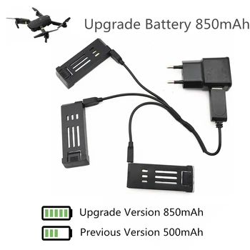 E58 de Actualización de la Batería 850mAh Batería de Lipo Para el Eachine E58 L800 JY019 S168 3.7 V 500mAh Batería