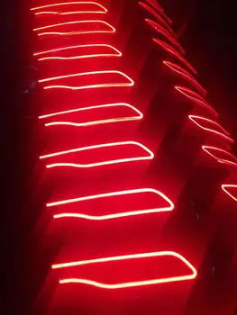 EOsuns LED luz de advertencia + luz de freno + señal de giro en el parachoques trasero luz de conducción reflector para chevrolet captiva-19