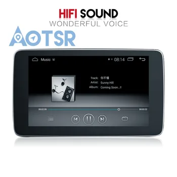 El Puro Android reproductor de DVD del Coche Para Mercedes Benz C GLC V-2018 GPS auto Radio multimedia unidad central de la cinta de la grabadora de la plataforma de coche