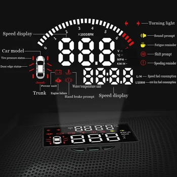 Electrónico automático HUD Head Up Display Para Toyota Levin/Corolla 2019 2020 2021 OBD Head-up Display